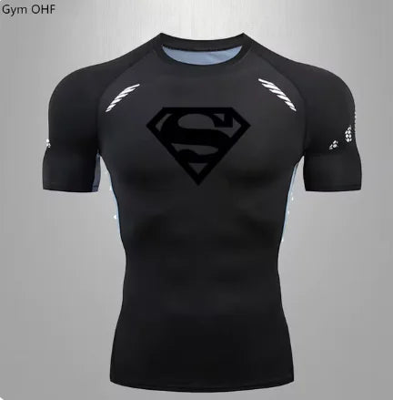 Pump Prime SuperMan Compression Shirt