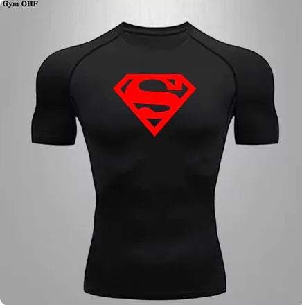 Pump Prime SuperMan Compression Shirt