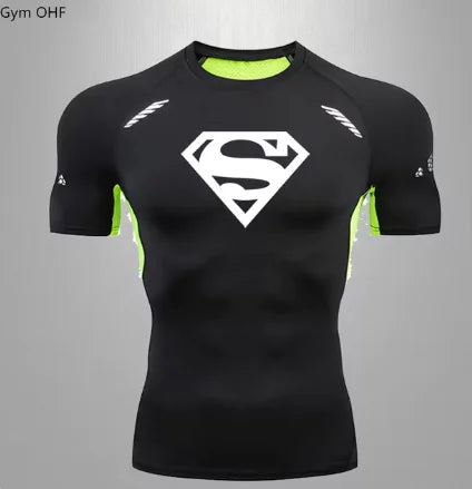 Pump Prime SuperMan Compression Shirt