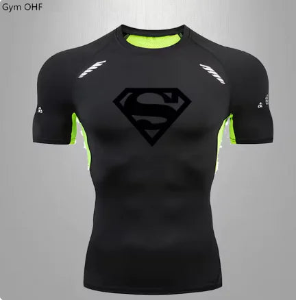 Pump Prime SuperMan Compression Shirt