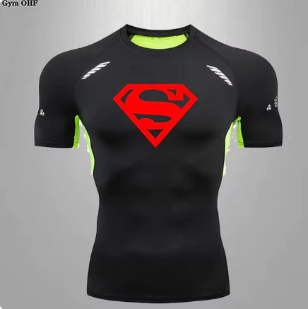 Pump Prime SuperMan Compression Shirt