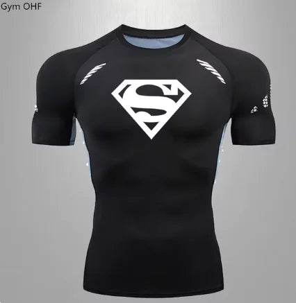 Pump Prime SuperMan Compression Shirt