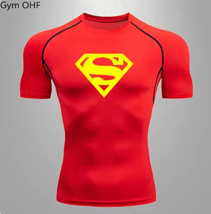 Pump Prime SuperMan Compression Shirt