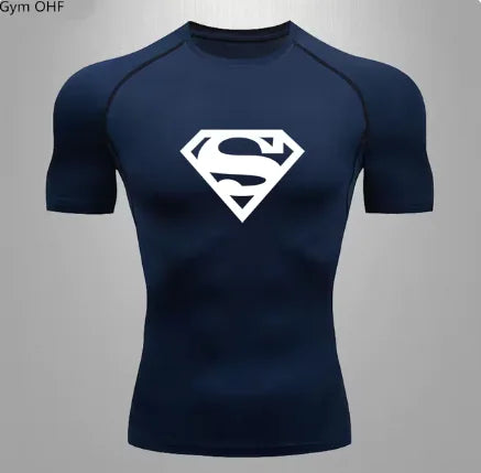 Pump Prime SuperMan Compression Shirt