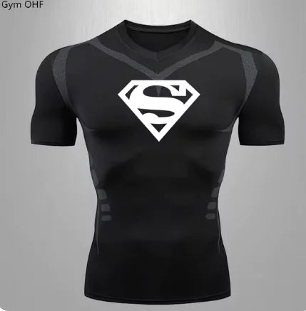 Pump Prime SuperMan Compression Shirt