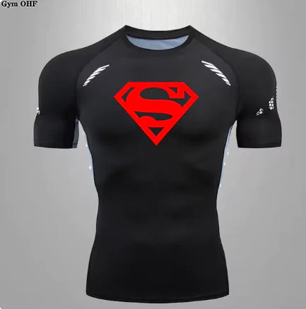 Pump Prime SuperMan Compression Shirt