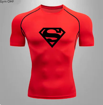 Pump Prime SuperMan Compression Shirt